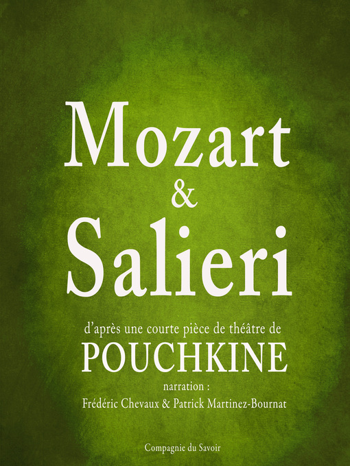Title details for Mozart & Salieri by Alexandre Pouchkine - Available